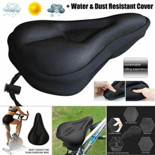 Cargar imagen en el visor de la galería, 3D Soft Thickened Bicycle Seat Breathable Bicycle Saddle Seat Cover Comfortable Foam Seat Mountain Bike Cycling Pad Cushion Cove