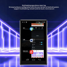 將圖片載入圖庫檢視器 4 Inch Full Screen HD Media Player MP4 Player WiFi Android 6.0 MP3/4 2+16GB/1+ 8G Bluetooth 5.0 Contact Music Player FM Radio