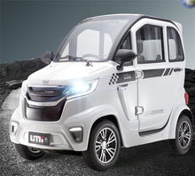 將圖片載入圖庫檢視器 4 Wheels Electric Tricycles for Adult 4-5 Person. Electric Car. Passenger Vehicle Tuk Tuk Mini Car for Sale