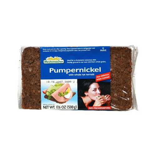 Mestemacher Pumpernickel Bread (12x17.6 Oz)