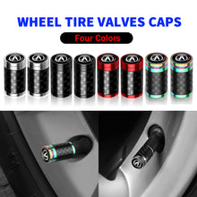 将图片加载到图库查看器,4PCS Carbon Fiber Metal Car Wheel Tire Valve Stem Caps For Acura Integra TLX-L RDX TLX CDX YD3 MDX ZDX ILX CL9 TL RL NSX TSX RSX