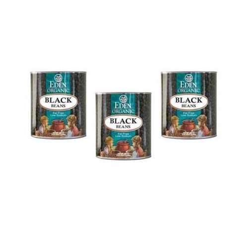 Eden Foods Black Beans Can (12x15 Oz)
