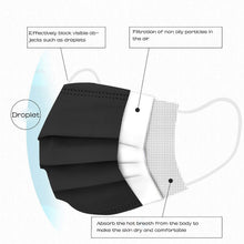 将图片加载到图库查看器,50pc Disposable Masks Child Solid Face Mask For Kids Pretty Girls Masks Cosplay Masque Christmas mascara descartavel