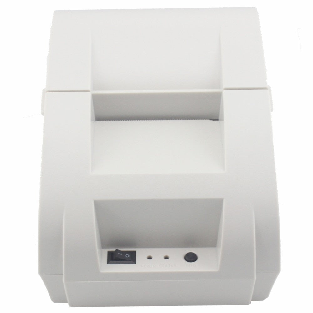 58mm Bluetooth Thermal Printer Wireless Receipt Printer Wired Bill Printer For Android iOS Mobile Phone POS System Cash Drawer