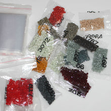 将图片加载到图库查看器,5d diy diamond painting four seasons trees cross stitch square diamonds full 3d diamond embroidery 5pcs/set needlework home arts