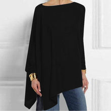 将图片加载到图库查看器,Cotton Irregular Women's Long Sleeve Tunic Blouse Long Sleeve Top Tunic Spring Plus Size Blusas Shirts