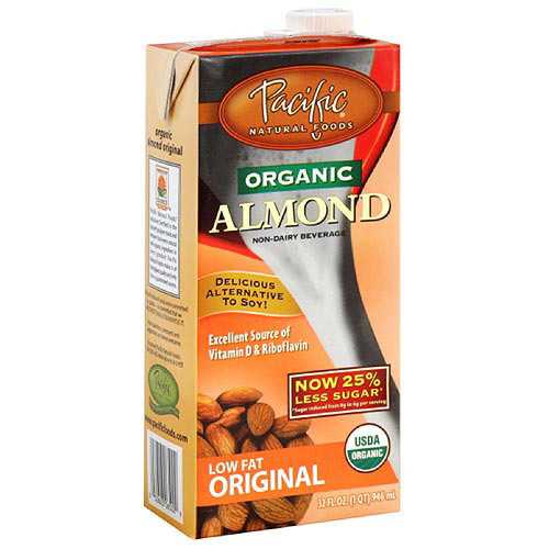 Pacific Natural Naturally Almond Original Low Fat Beverage (12x32 Oz)