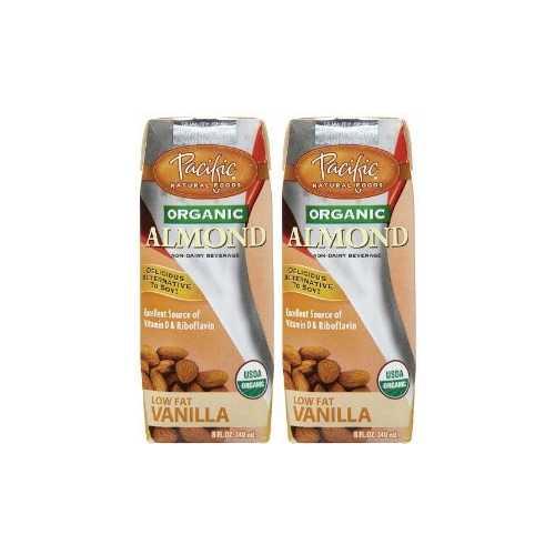 Pacific Natural Naturally Almond Vanilla Low Fat Beverage (12x32 Oz)