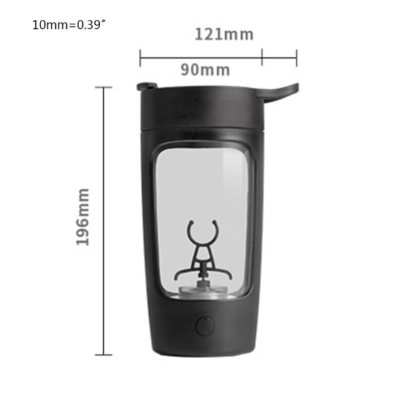 650ml Electric Protein Shaker Cup Auto Shake Mixer Drink Bottle Powder Blender