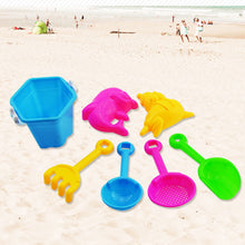 Cargar imagen en el visor de la galería, 7 Piece Beach Toy Sports Games Sand Set Sand Play Sandpit Toy Summer Outdoor Toy Baby Toys  For child Kids plage jeux exterieur