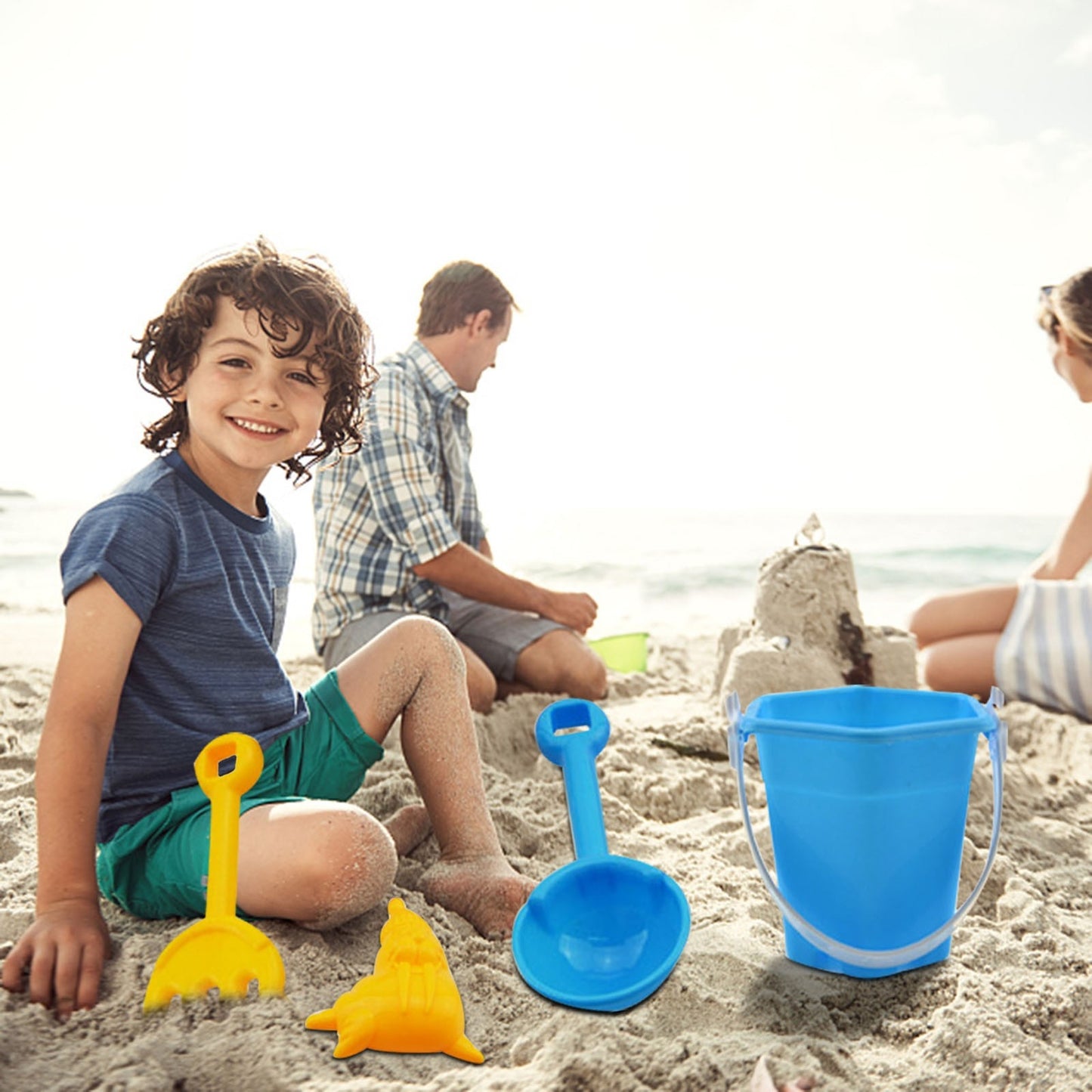 7 Piece Beach Toy Sports Games Sand Set Sand Play Sandpit Toy Summer Outdoor Toy Baby Toys For child Kids plage jeux exterieur