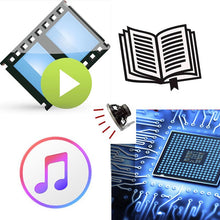 Charger l'image dans la galerie, 7 inch High-definition Touch Screen Digital Player Support Music Video Picture Players e-book Reader