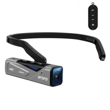 Load image into Gallery viewer, Vlog Video Camera Head Mounted Wearable Camcorder Ordro EP7 4K 60FPS Mini WiFi FPV Digital Camara Filmadora for YouTube Blogger