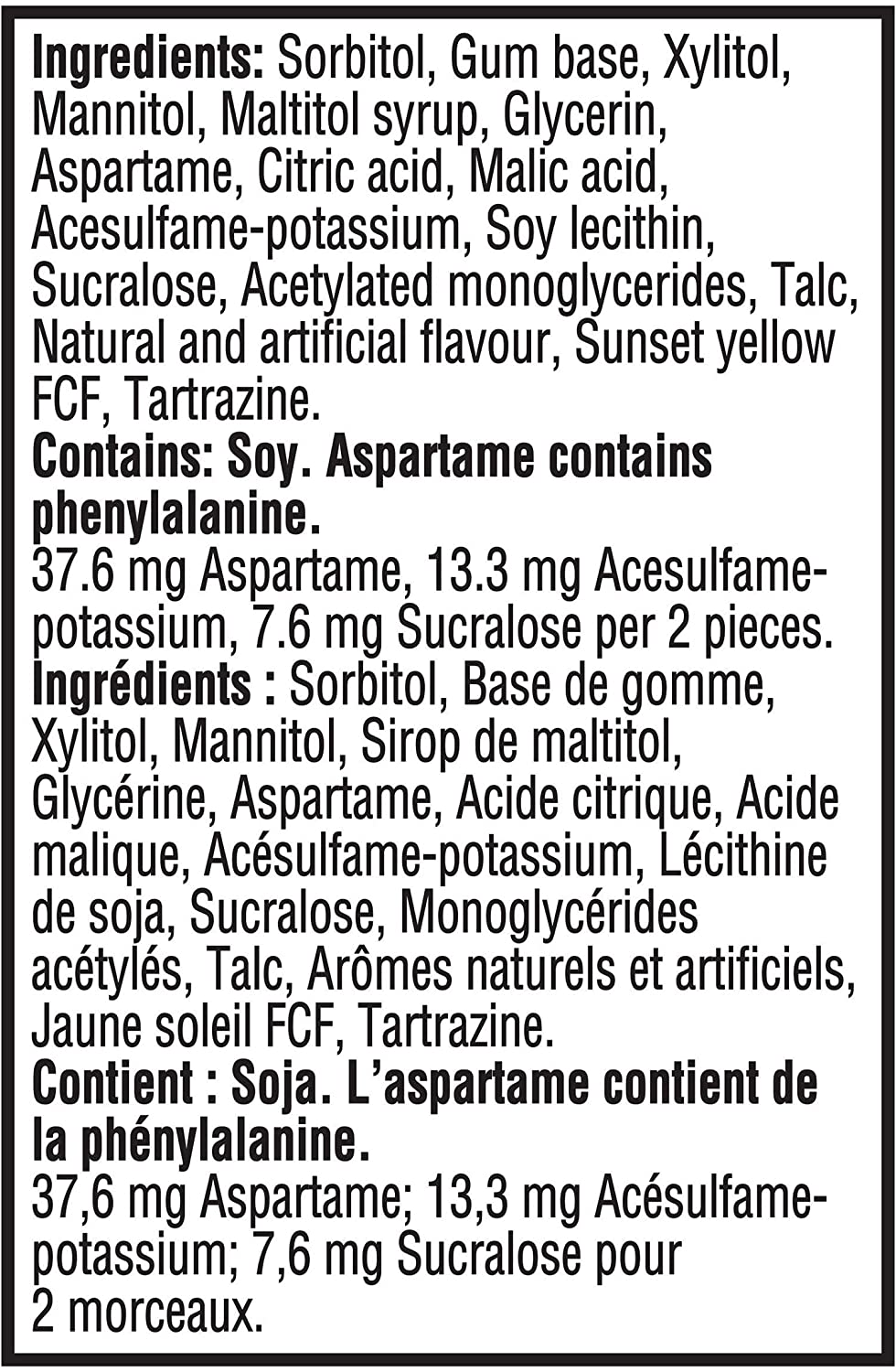 Trident Sugar-Free Gum, Tropical Twist Multipack, 3 Pack, 42 Count