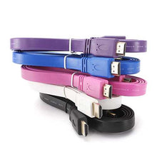 Charger l'image dans la galerie, 1.5M V1.4 Flat HD Cable For BLURAY 3D DVD PS3 HDTV XBOX 360