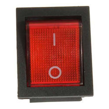 Cargar imagen en el visor de la galería, 2Pcs Red Light 4 Pin DPST ON-OFF Rocker Boat Switch 13A/250V 20A/125V