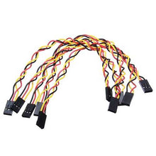 Cargar imagen en el visor de la galería, 25pcs 3 Pin 20cm 2.54mm Jumper Cable DuPont Wire For  Female To Female