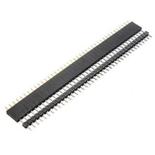 Load image into Gallery viewer, 10 Pair 40 Pin 2.54mm Male Female SIL Socket Row Strip PCB Connector