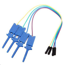 Cargar imagen en el visor de la galería, 20Pcs Test Clamp Wire Hook Test Clip for Logic Analyzer