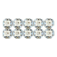 将图片加载到图库查看器,50Pcs Geekcreit? DC 5V 3MM x 10MM WS2812B SMD LED Board Built-in IC-WS2812