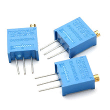将图片加载到图库查看器,50Pcs 3296W Multiturn Trimmer Resistance Potentiometer Kit