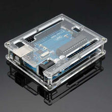 Cargar imagen en el visor de la galería, 5Pcs Transparent Acrylic Shell Box For UNO R3 Module Case