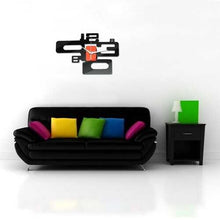 Charger l'image dans la galerie, Modern Art Number Design Wall Clock Acrylic Mirror Surface Home Decor