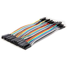 将图片加载到图库查看器,40pcs 10cm Male To Female Jumper Cable Dupont Wire
