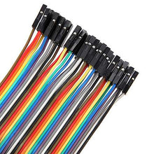 将图片加载到图库查看器,40pcs 10cm Male To Female Jumper Cable Dupont Wire