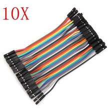 将图片加载到图库查看器,400pcs 10cm Female To Female Jumper Cable Dupont Wire For