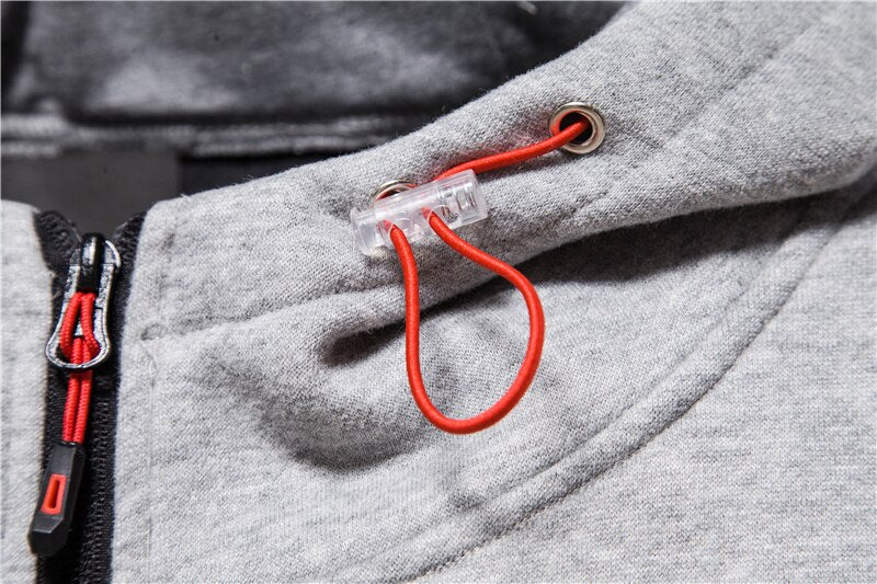 AIOPESON Fleece Cotton Hoodie Men Casual Outdoor Solid Color Mens Sweatshirts New Winter Fashion High Quality Hoodies for Men
