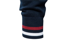 Load image into Gallery viewer, AIOPESON Spliced Zipper Cardigan Men Streetwear Casual High Quality Cotton Sweater Men Winter Fashion Brand Cardigans for Men