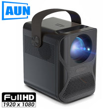 Load image into Gallery viewer, AUN ET30 Full HD Projector 1920x1080P Android WIFI MINI Projector for Home Theater Phone LED Video Beamer 4k Decoding 7800mAH