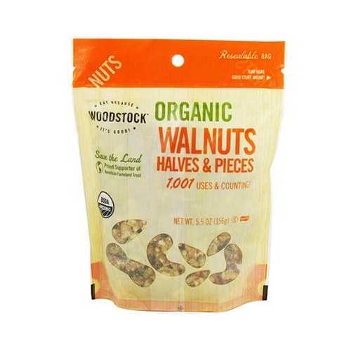 Woodstock Organic Walnut Havles and Pieces (8x5.5 Oz)
