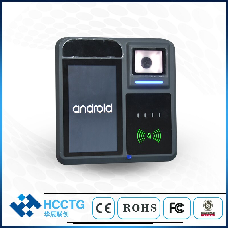 Android Bus Ticket POS Machine Scan 2D Code Bus POS Terminal Self-help Business Smart Card Reader P18-Q Event Host
