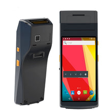 将图片加载到图库查看器,Android POS Terminal 58mm paper ticket label sticker printing Handheld 1D 2D barcode scanner with thermal printer