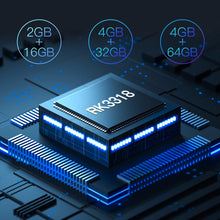 Load image into Gallery viewer, Android TV Box Android 10 4GB 32GB 64GB 4K H.265 Media Player 3D Video 2.4G 5GHz Wifi Bluetooth Smart TV Box Set top box