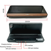 将图片加载到图库查看器,Anfilite 3G/4G Car DVR Camera 7.8 inch Android 5.1 GPS Dash Cam Registrar Video Recorder Truck GOS Navigation