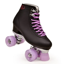 将图片加载到图库查看器,Unisex Artificial Leather Roller Skates Double Line Skates Women Men Adult Two Line Skate Shoes Patines With Four Colours PU 4 Wheels