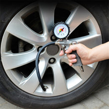 Load image into Gallery viewer, Auto Tire Fast Inflator Self-locking Black Tube Hose Adapter Car Air Rubber Hose Lock On Clip For Twist