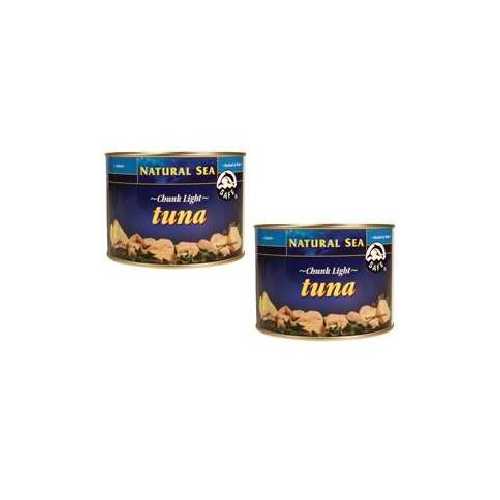 Natural Sea Yellowfin Chunk Light Tuna Salt (6x66.5 Oz)