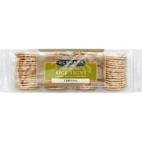 Sesmark Foods Teriyaki Rice Thins (12x4.25 Oz)