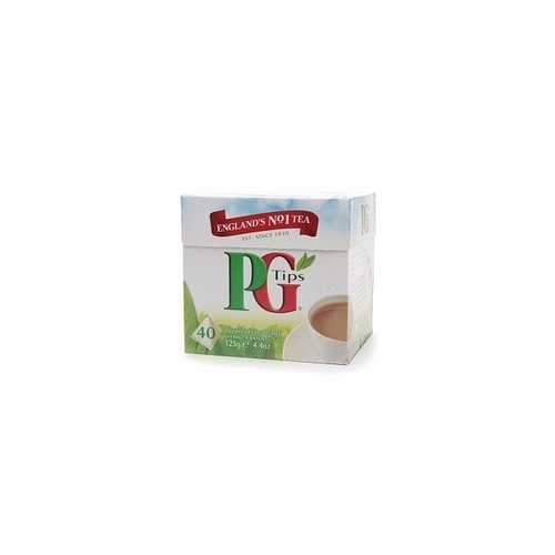 Pg Tips Pyramid Black Tea 40 Ct (6x4.4 Oz)