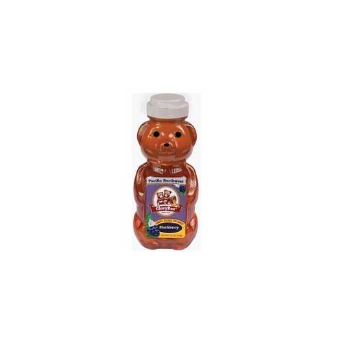 Glorybee Pacific Northwest Blackberry Honey Sqze Bears (6x12Oz)