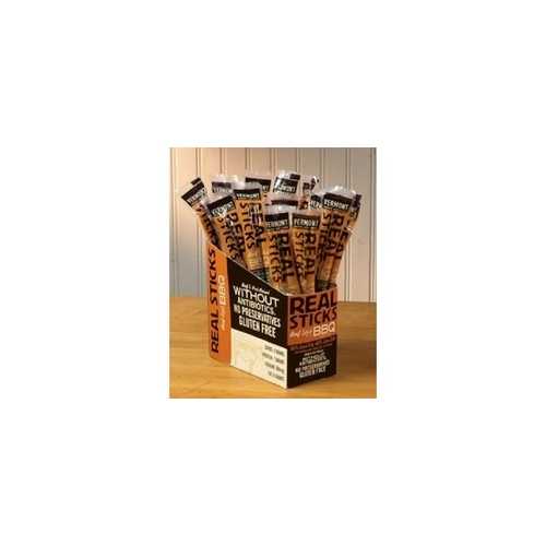 Vermont Smoke & Cure Realsticks BBQ (24x1Oz)