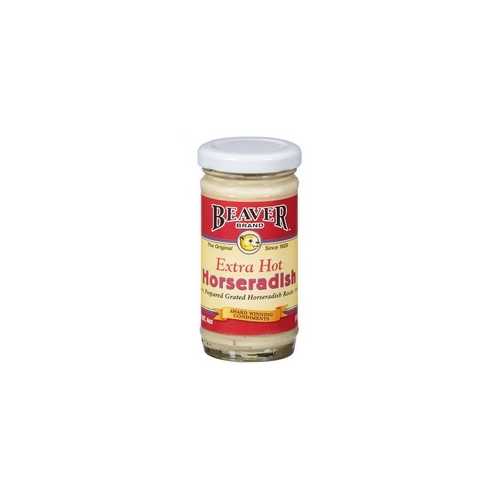 Beaver Extra Hot Horseradish Sauce (12x8.5Oz)