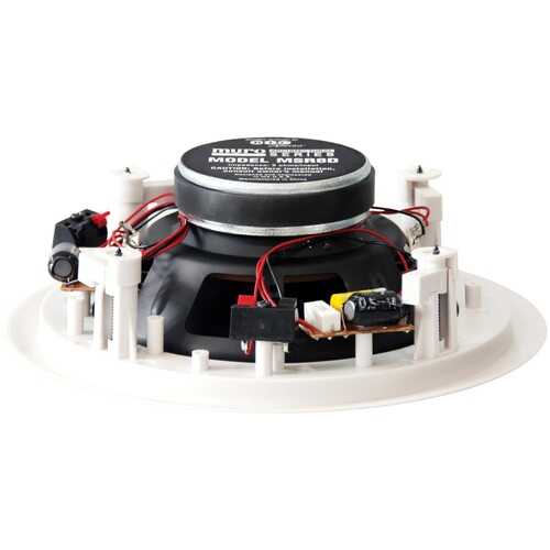 BIC America MSR8D 125-Watt 8" Dual Voice-Coil Stereo In-Ceiling Speaker