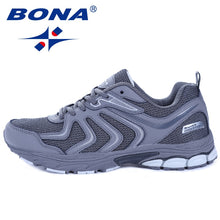 Load image into Gallery viewer, BONA New Arrival Hot Style Men Running Shoes Lace Up Breathable Comfortable Sneakers Outdoor Walking Footwear Men Free Shipping