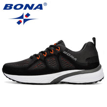 將圖片載入圖庫檢視器 BONA Sneakers Men Shoes Sport Mesh Trainers Lightweight Baskets Femme Running Shoes Outdoor Athletic Shoes Men
