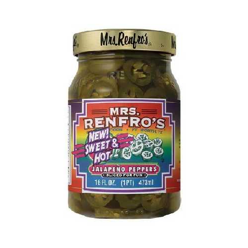 Mrs Renfro's Sweet HotSliced Pepper (6x16OZ )